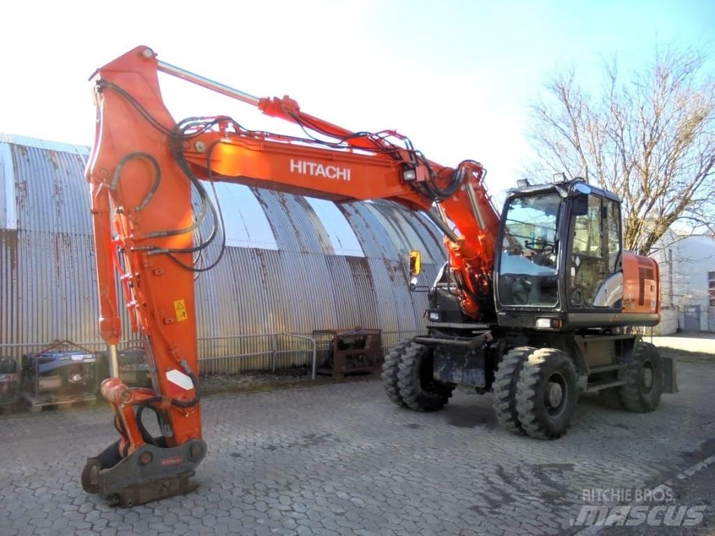 Hitachi ZX 170 W-5 B Hjulgravere