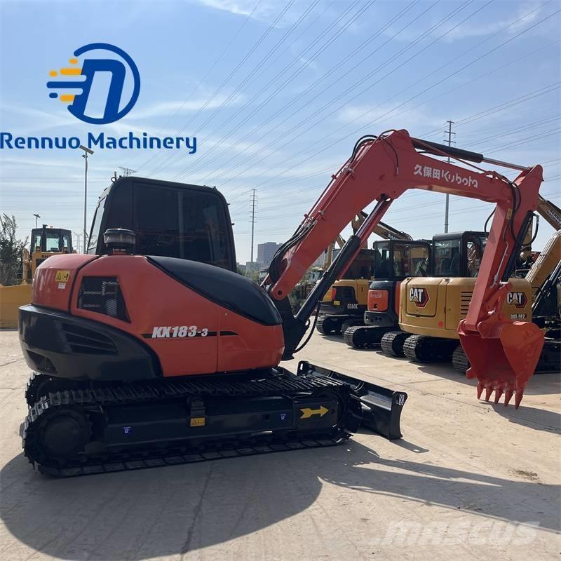 Kubota KX183 Minigravere <7t