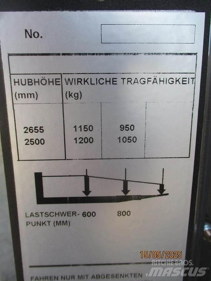 BT SWE 120 Ledestablere