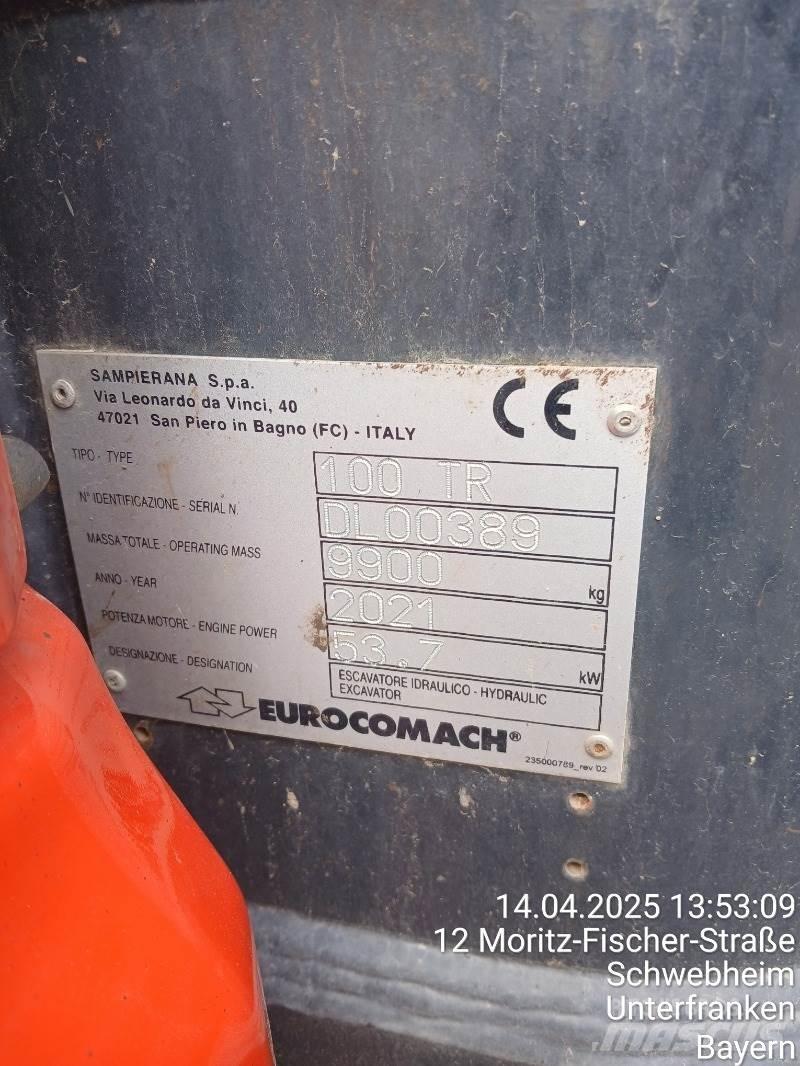 Eurocomach 100TR Minigravere <7t
