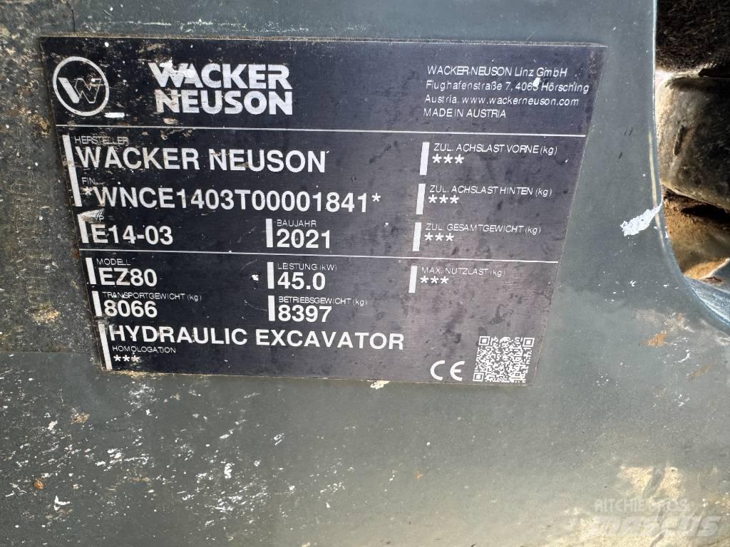Wacker Neuson EZ80 Beltegraver