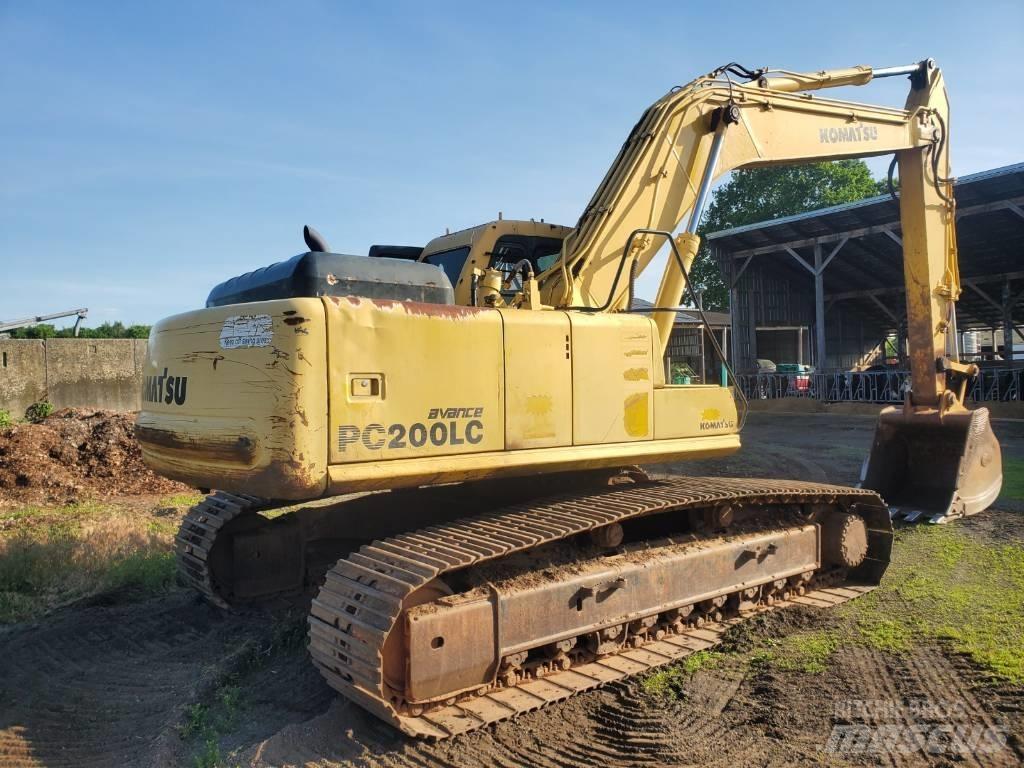 Komatsu PC200LC-6LE Beltegraver