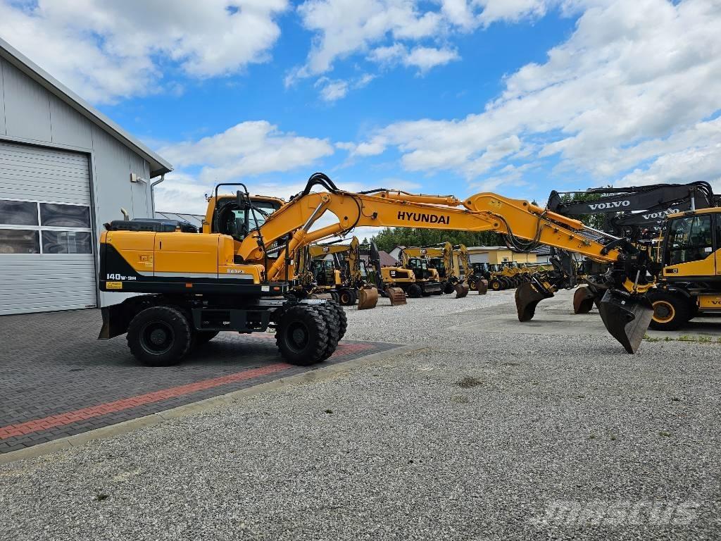 Hyundai 140 W 9 A Hjulgravere