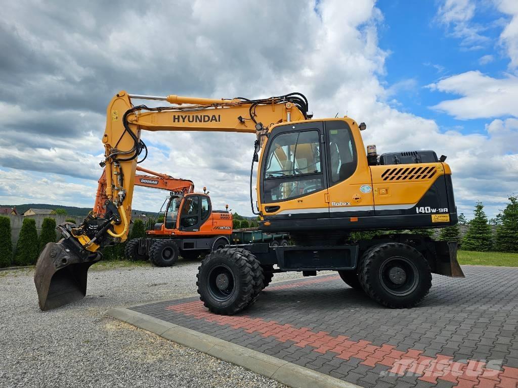 Hyundai 140 W 9 A Hjulgravere