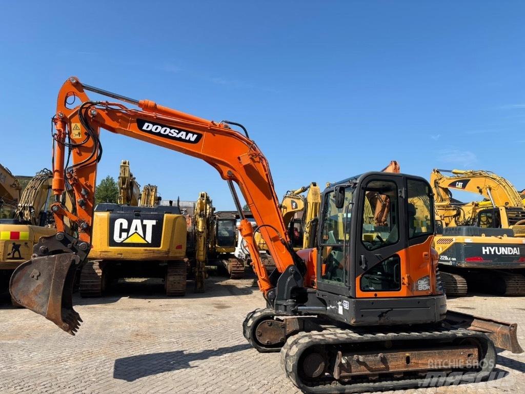 Doosan DX 80 R Midigravere 7 - 12t