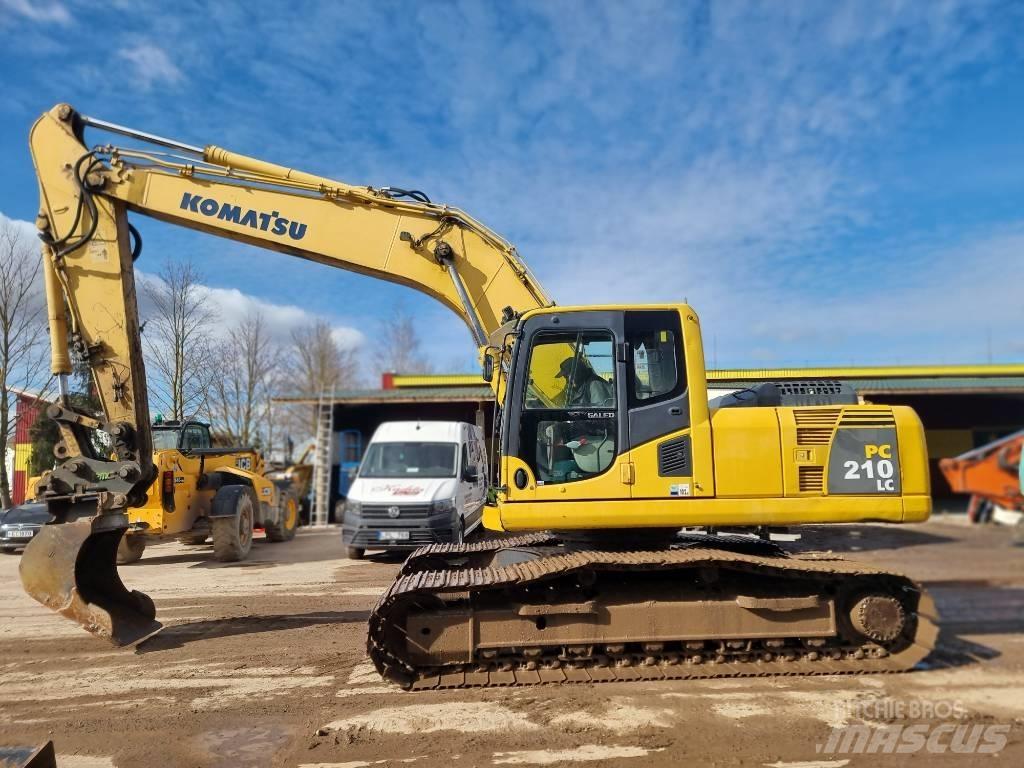 Komatsu PC 210 LC-8 Beltegraver