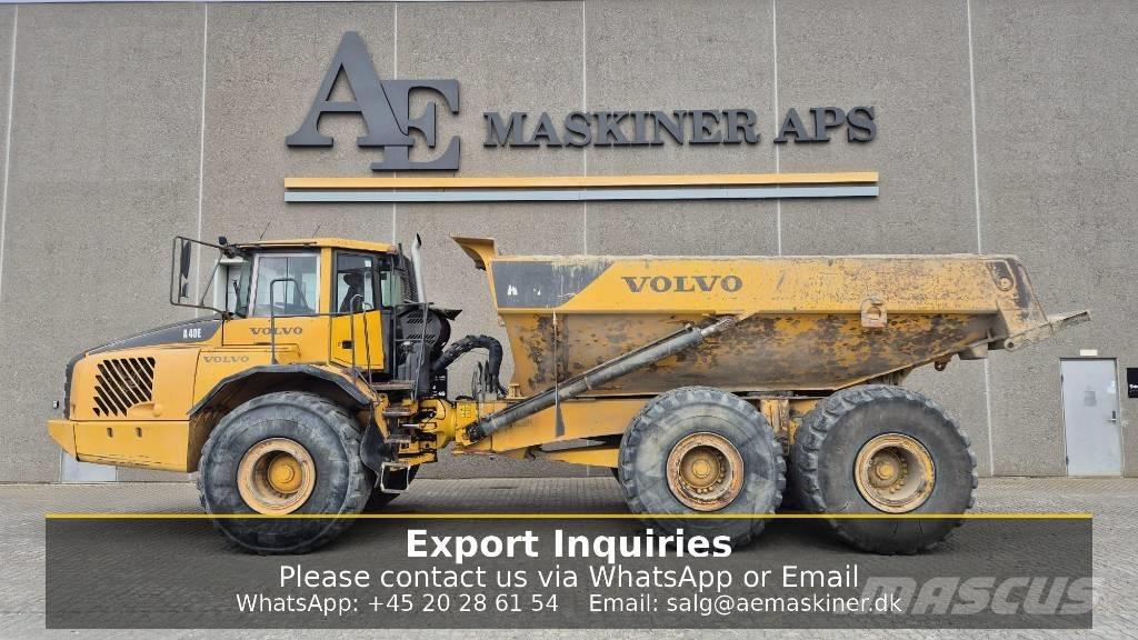 Volvo A 40 E Rammestyrte Dumpere