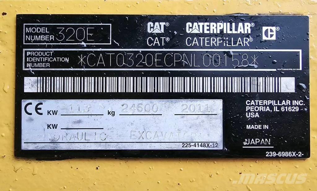 CAT 320 EL RR Beltegraver