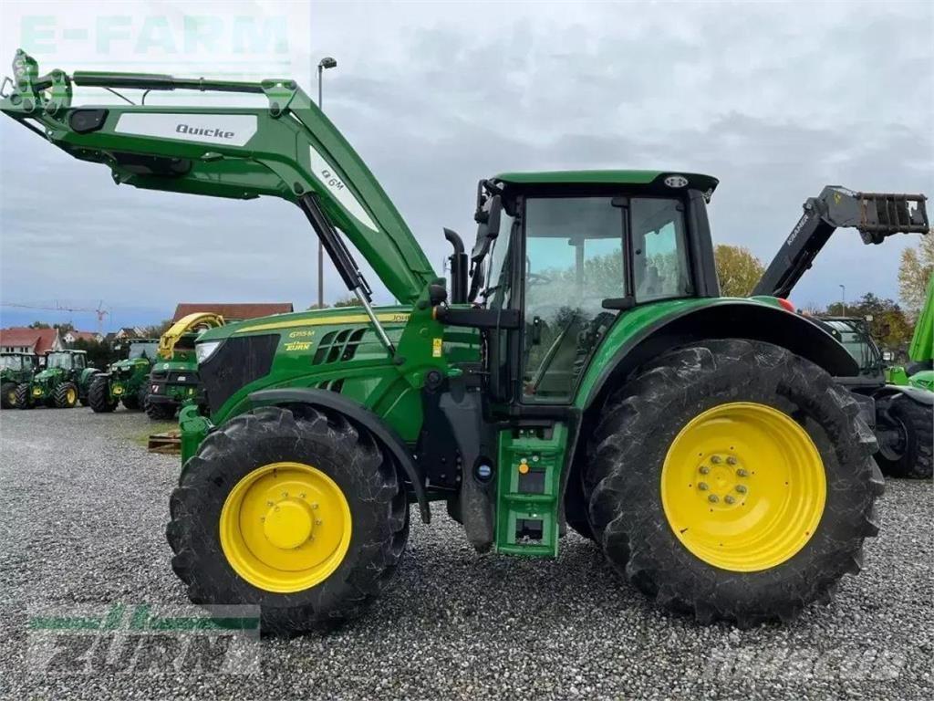 John Deere 6155m Traktorer