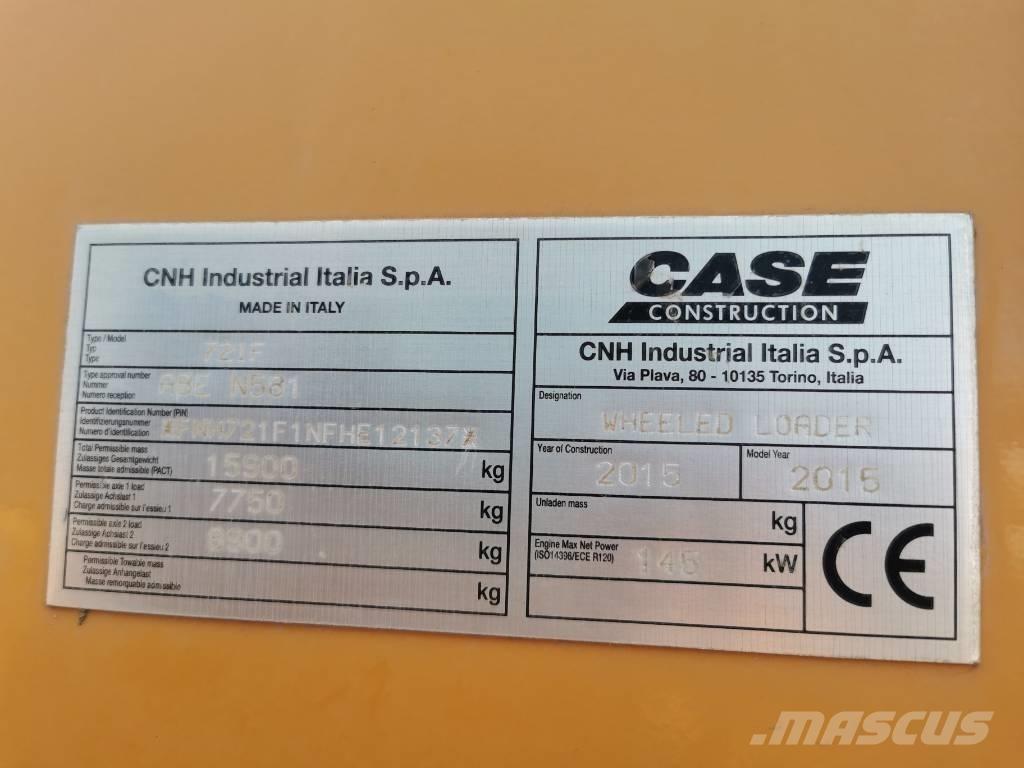 CASE 721F Z-Bar Hjullastere