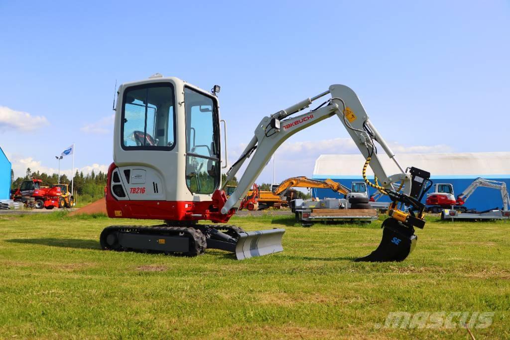 Takeuchi TB216 Minigravere <7t