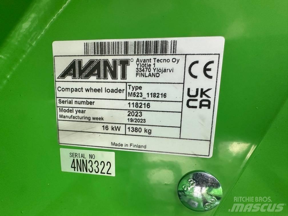 Avant 523 Kompaktlaster