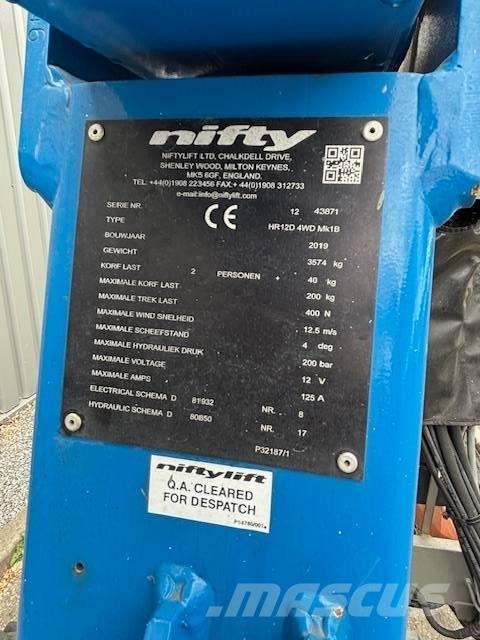 Niftylift HR12 D Leddede bomlifter
