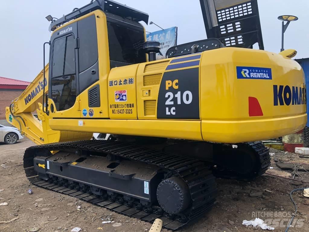 Komatsu PC 210 LC Beltegraver