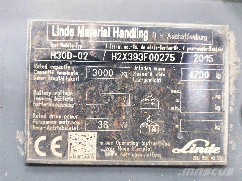 Linde H30D-02 Diesel Trucker