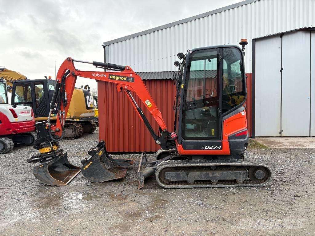 Kubota U27-4 Minigravere <7t