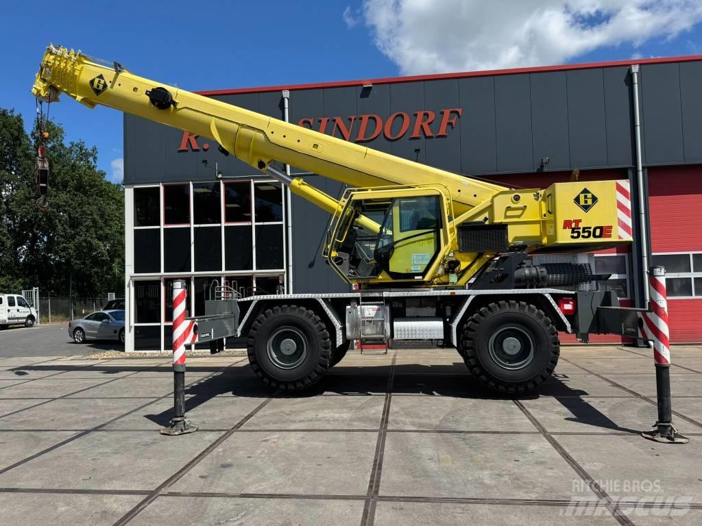 Grove RT 550 E Røff terreng kraner