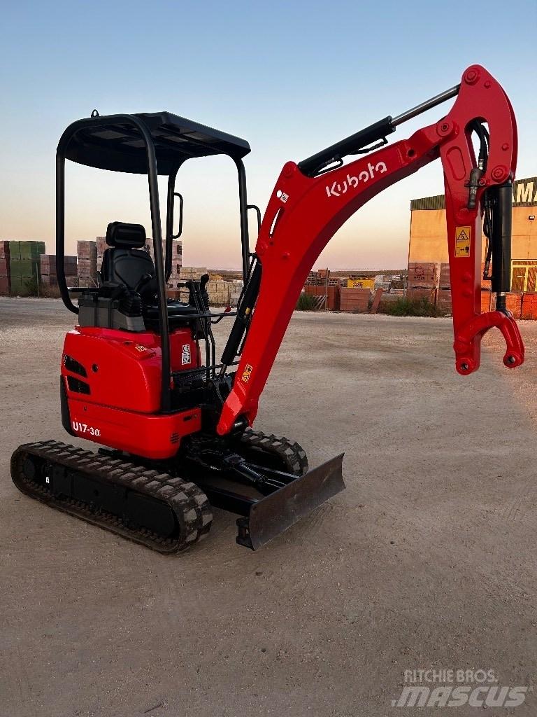 Kubota U 17-3 Minigravere <7t