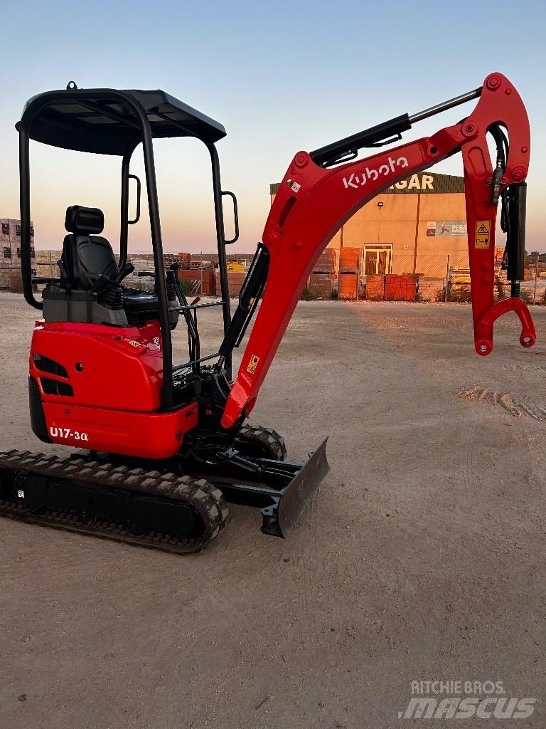 Kubota U 17-3 Minigravere <7t