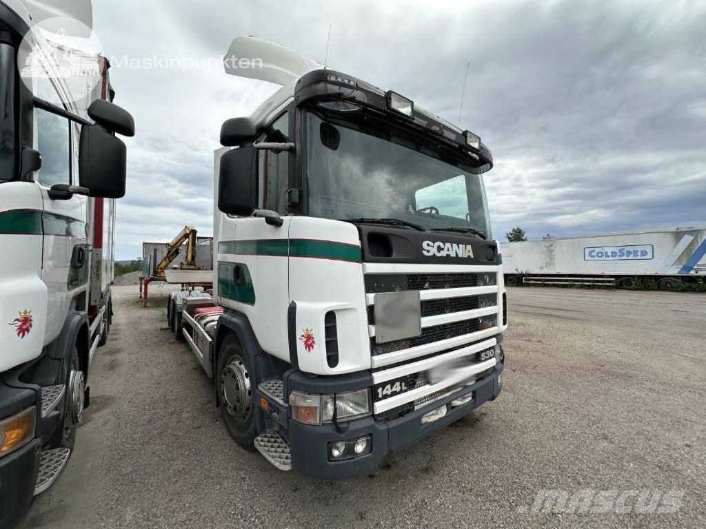 Scania R 124 LB Containerbil