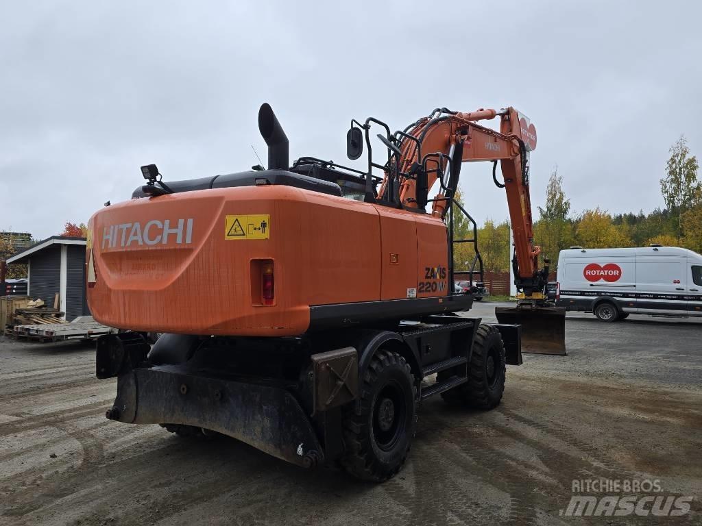 Hitachi ZX 220W-5 Hjulgravere