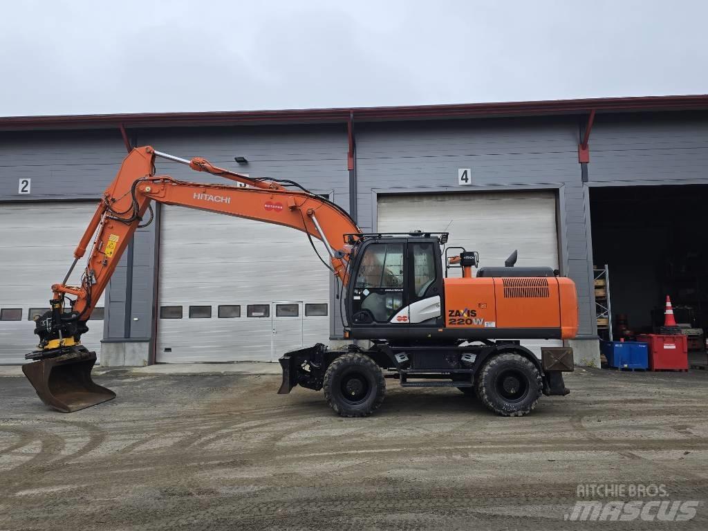 Hitachi ZX 220W-5 Hjulgravere