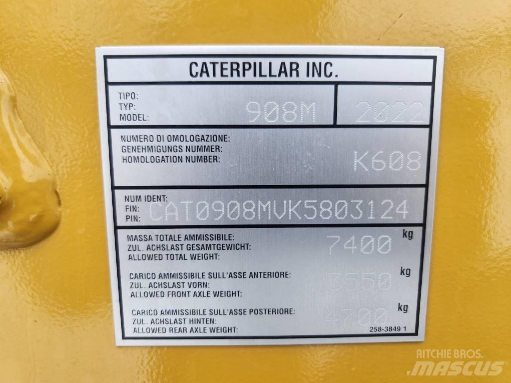 CAT 908m Hjullastere