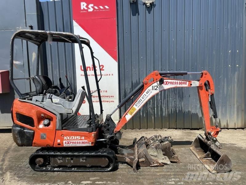 Kubota KX 015-4 Minigravere <7t