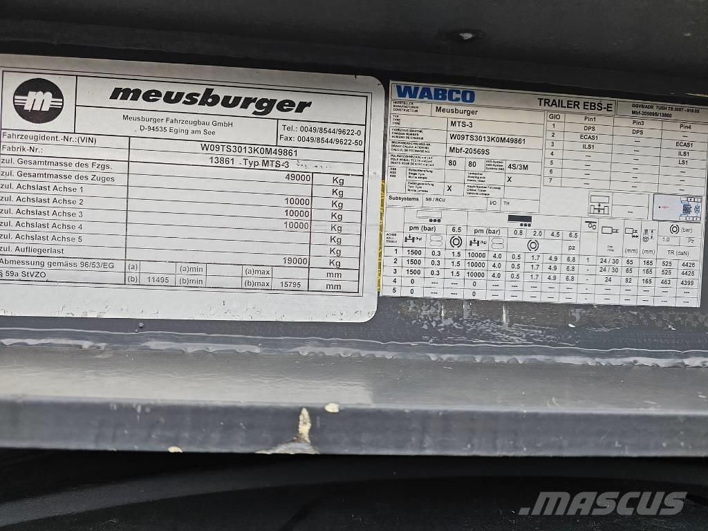 Meusburger MTS-3 Brønnhenger semi