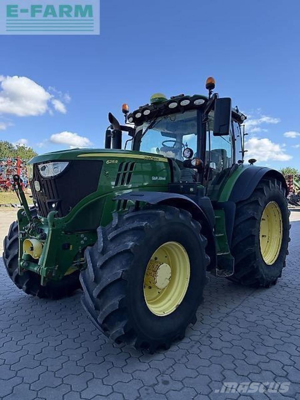 John Deere 6215r Traktorer