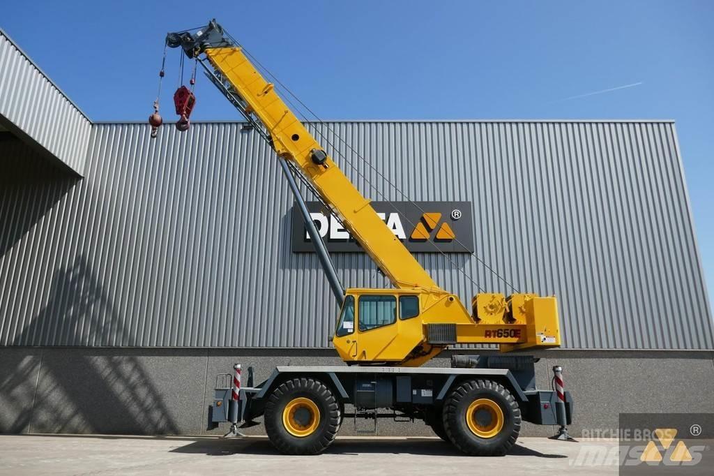Grove RT650E Røff terreng kraner