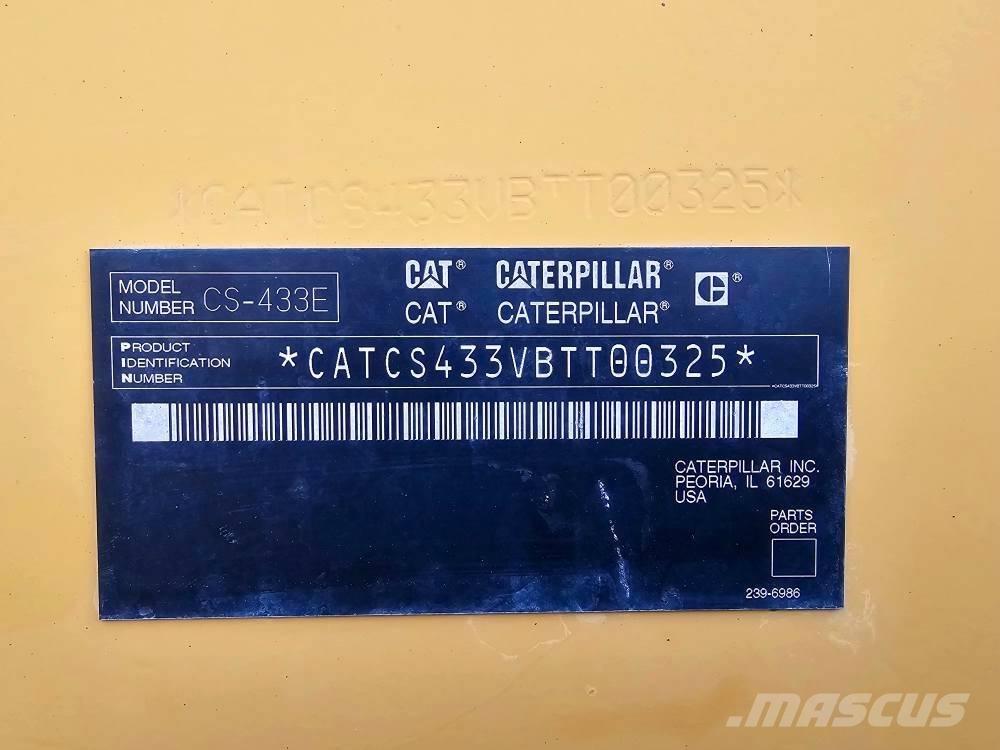 CAT CS 433 E Tandem Valser