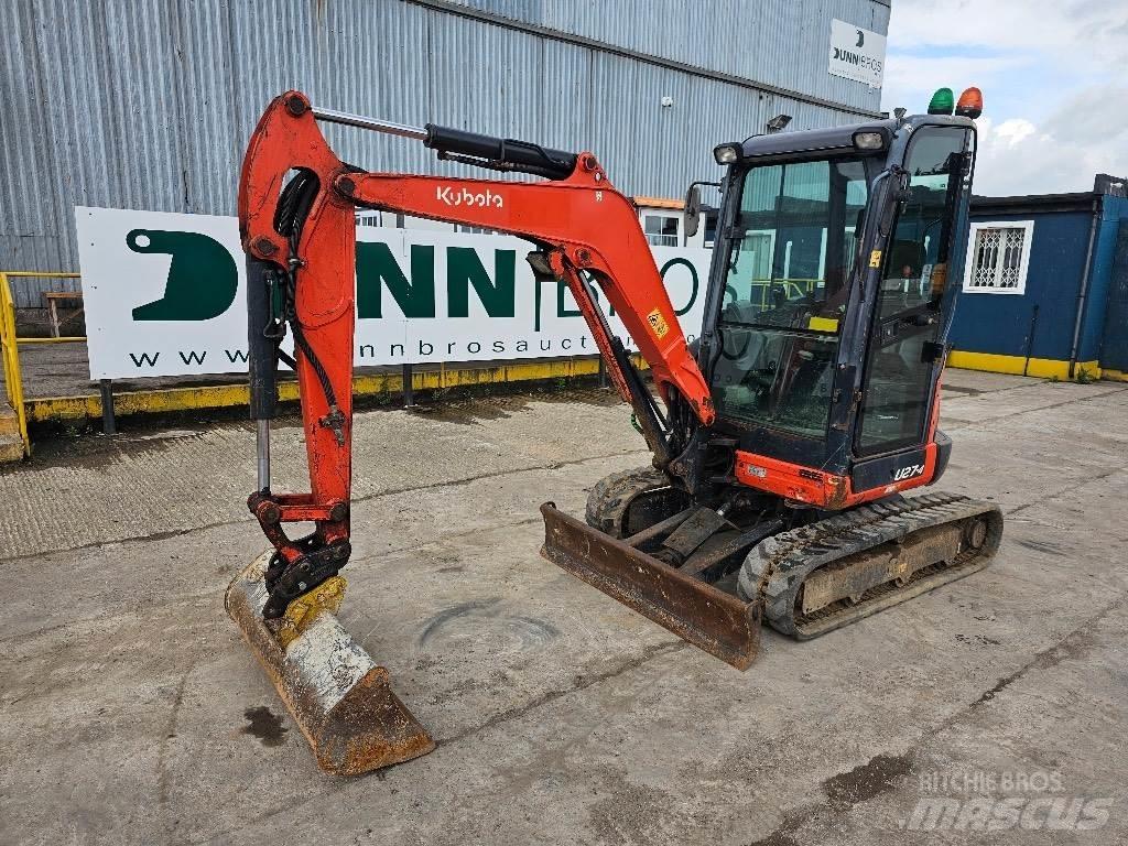 Kubota U 27-4 Minigravere <7t