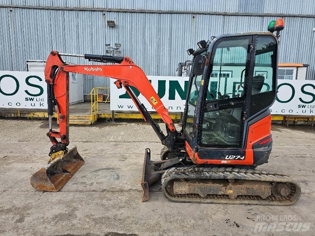 Kubota U 27-4 Minigravere <7t