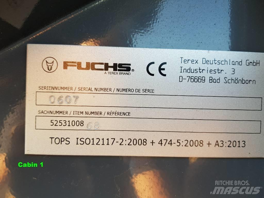 Fuchs F series Cabin Førerhus og Interiør