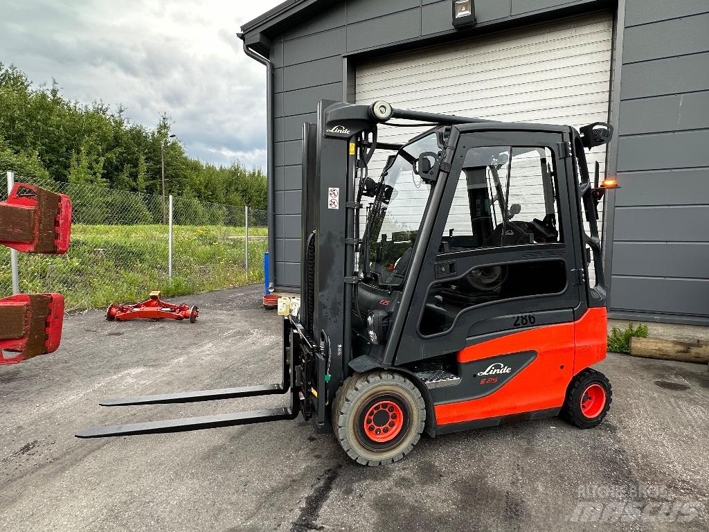 Linde E 25 -01 Elektriske trucker