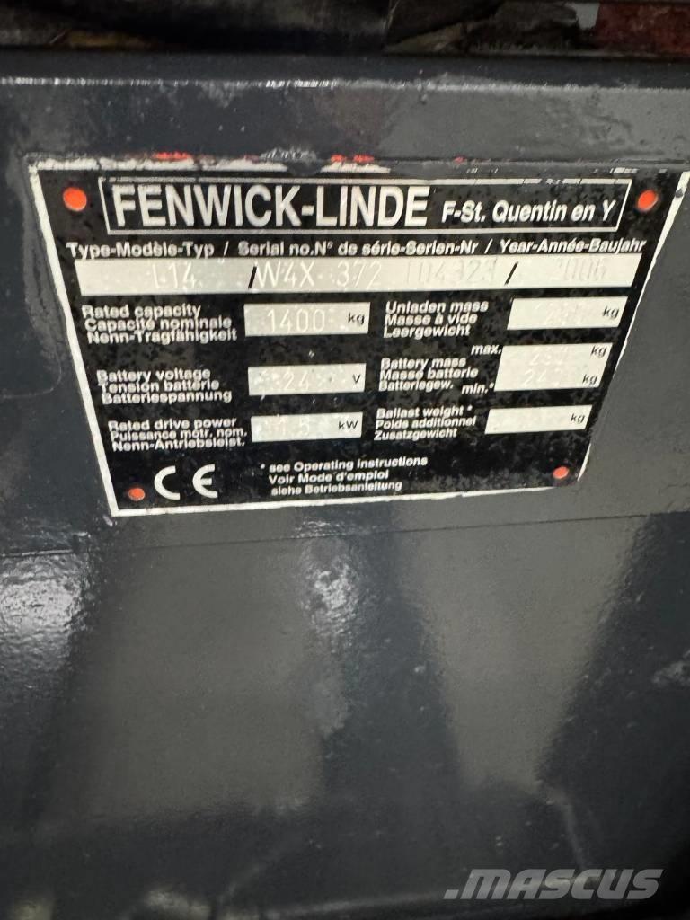 Linde 10848 L14 Gaffeltrucker - Annet
