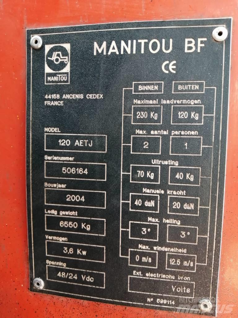 Manitou 120 AETJ3D Leddede bomlifter