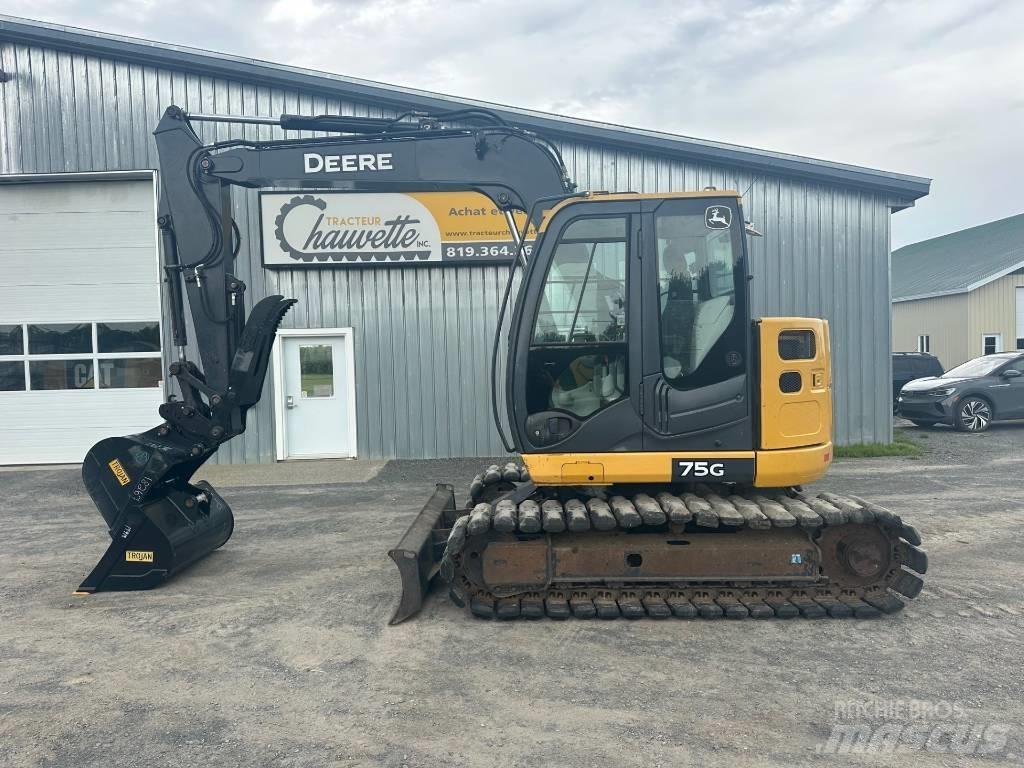 John Deere 75G Beltegraver