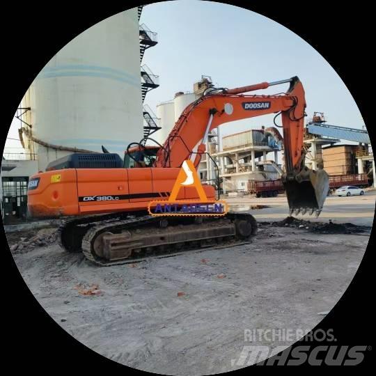 Doosan DX 380 LC Beltegraver