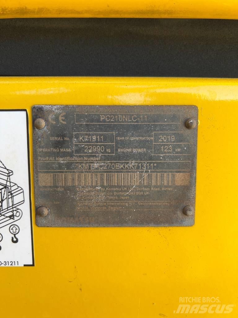 Komatsu PC210NLC-11 Beltegraver