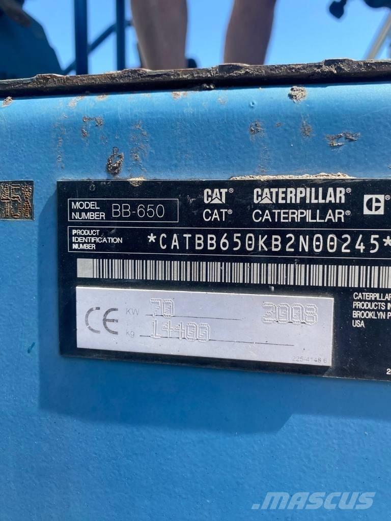 CAT BB 650 Asfaltutleggere