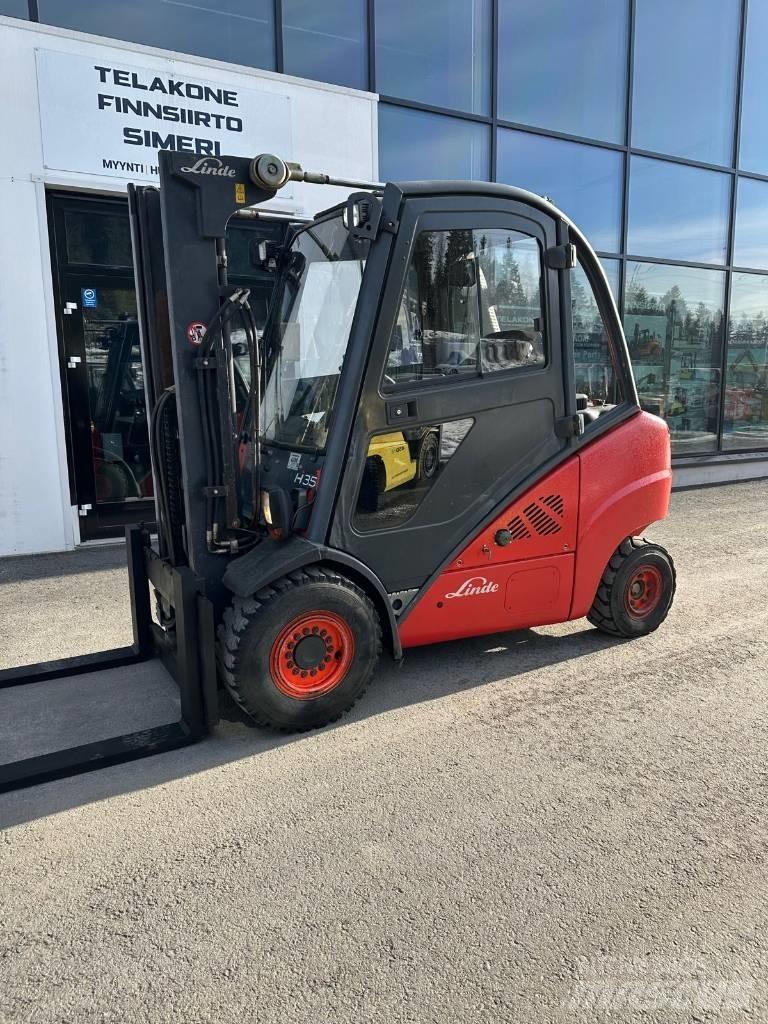 Linde H35D Diesel Trucker