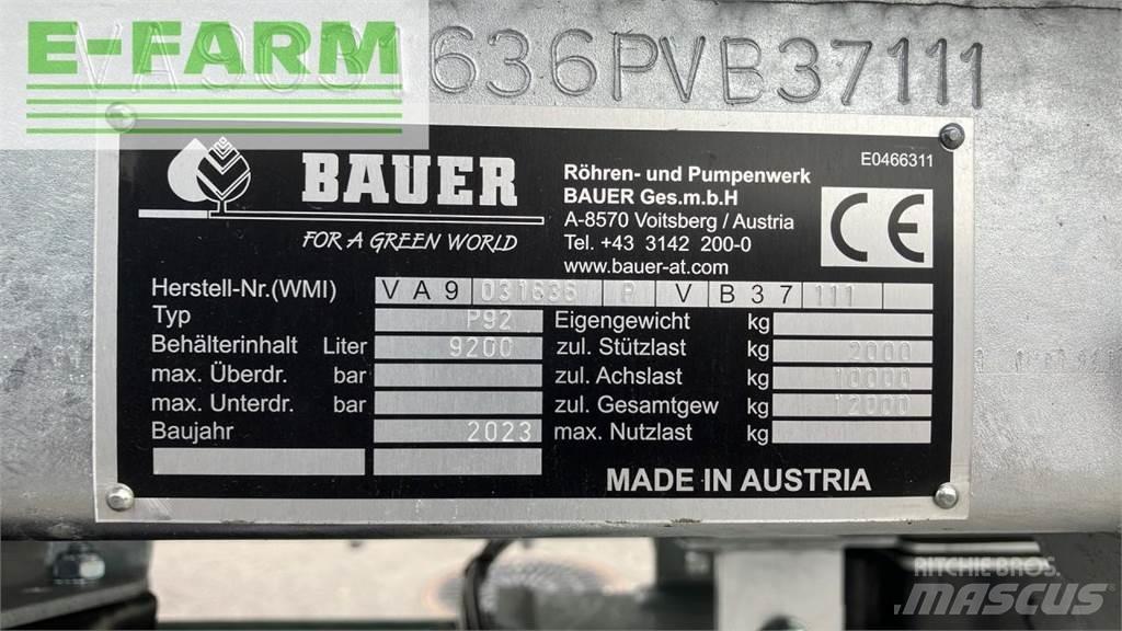 Bauer P 92 Gjødselspreder