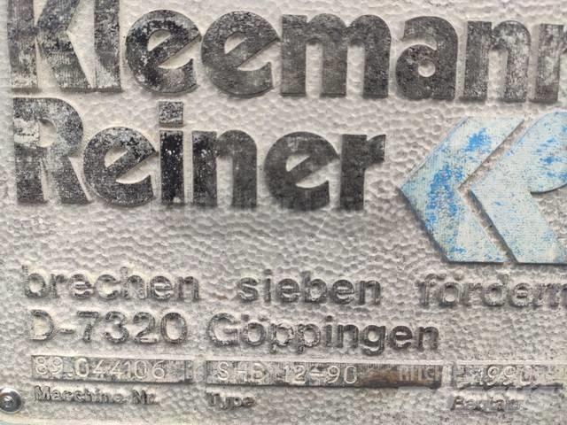 Kleemann SHB 12-90 Møller/Slipemaskiner