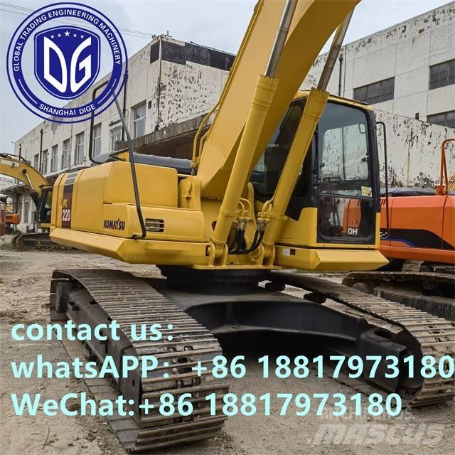 Komatsu PC220-7 Beltegraver