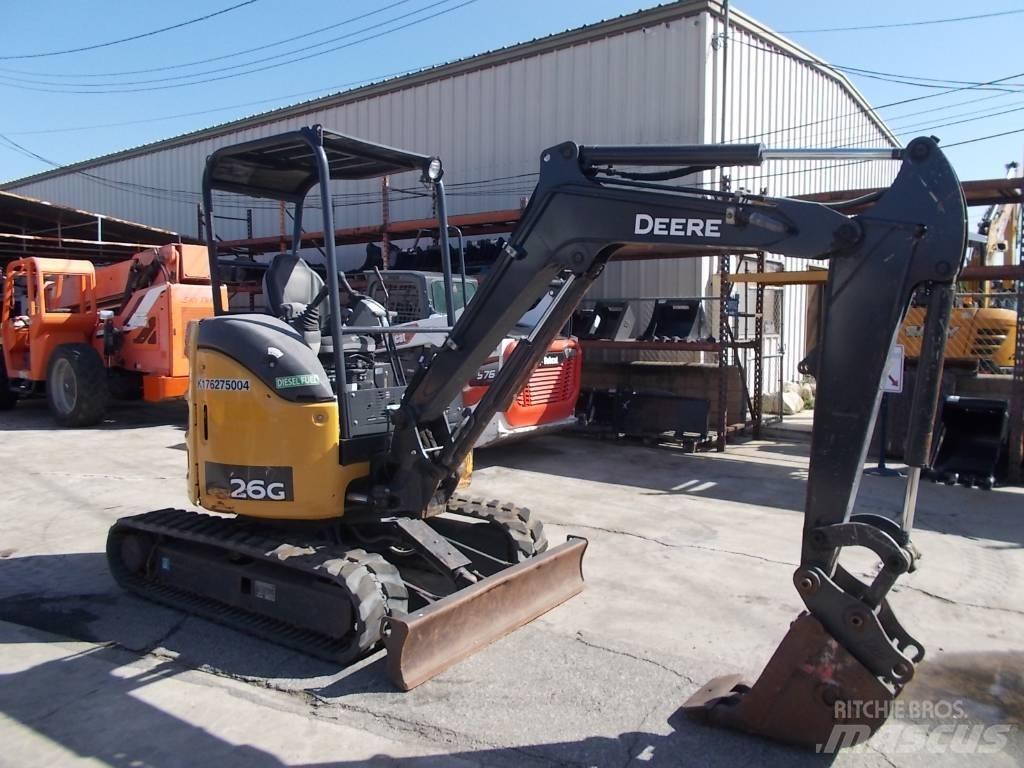John Deere 26G Minigravere <7t