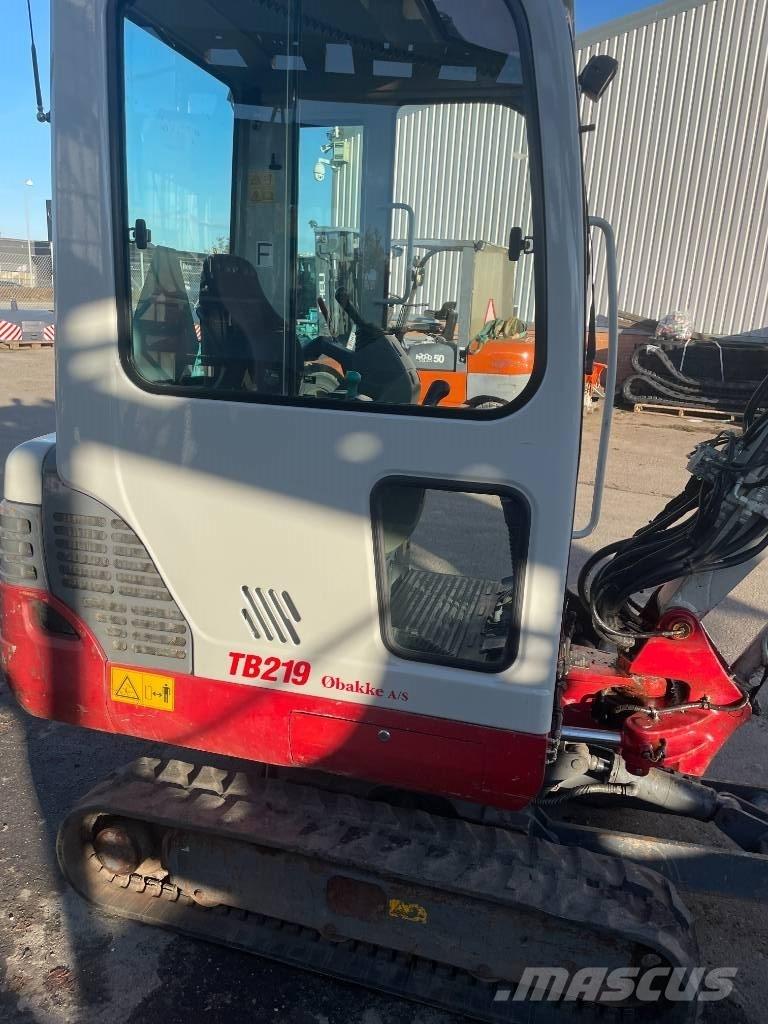 Takeuchi TB 219 Minigravere <7t