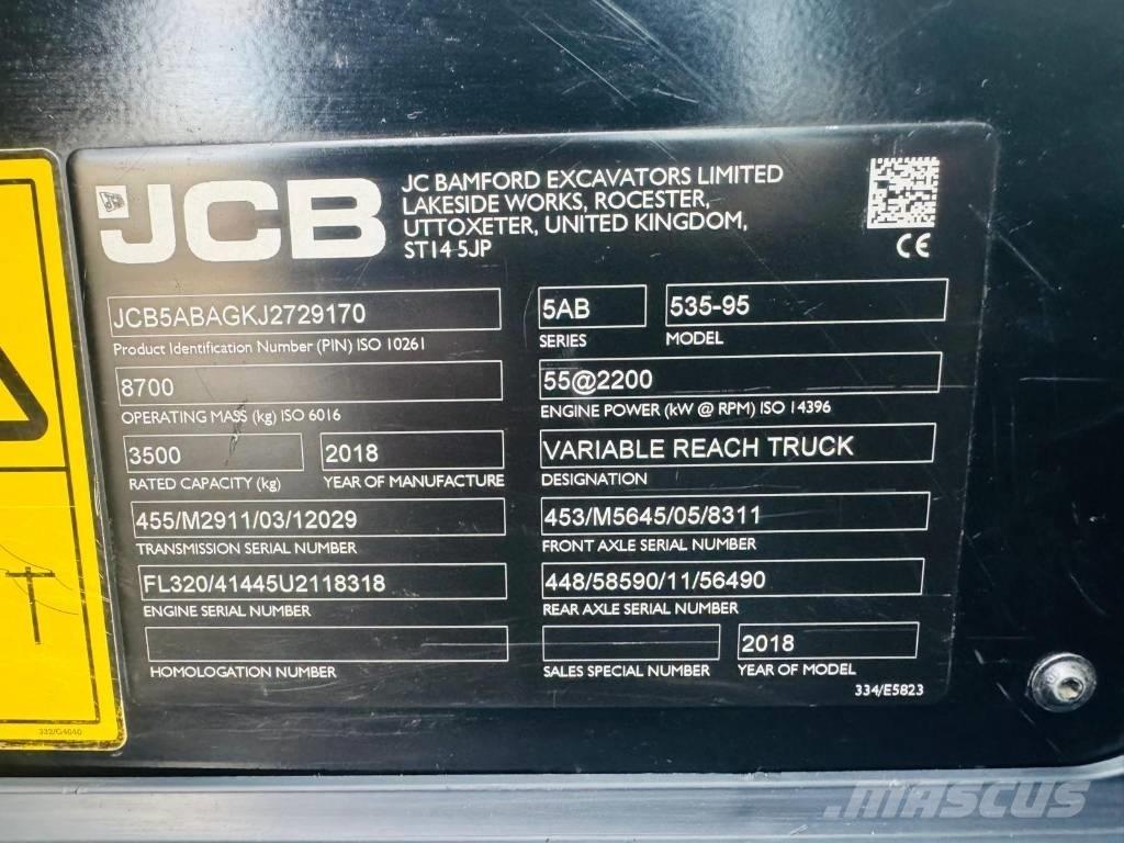 JCB 535-95 Teleskoplastere
