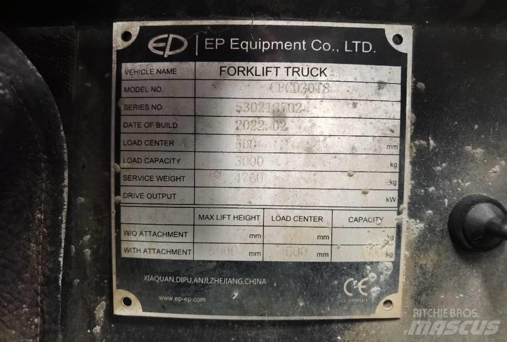 EP CPCD35T8S4S Diesel Trucker